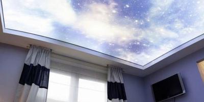 Потолок звездное небо в комнату 15 кв.м